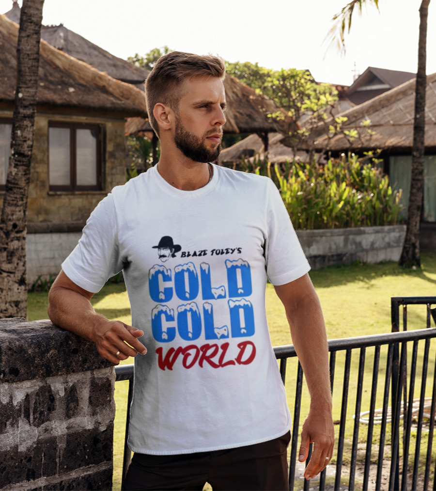 Blaze Foley's Cold Cold World Country Music T-Shirt