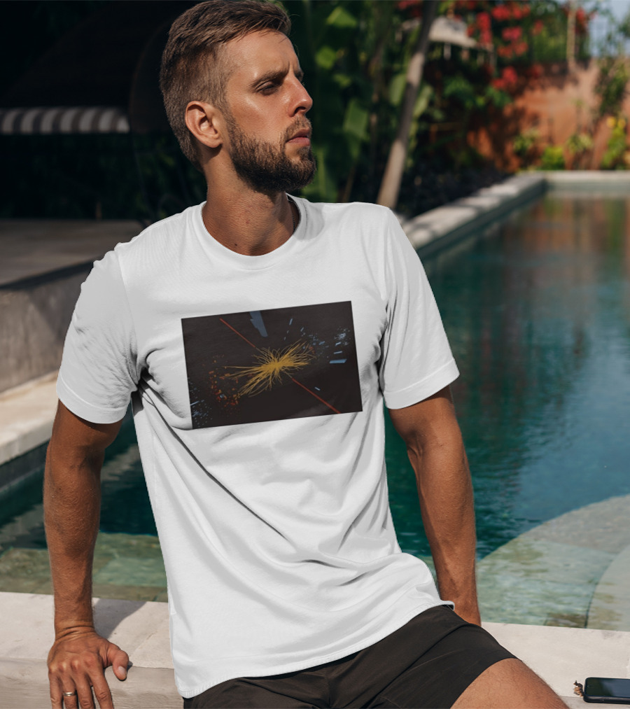 Higgs Boson CERN Particle Collision Event T-Shirt