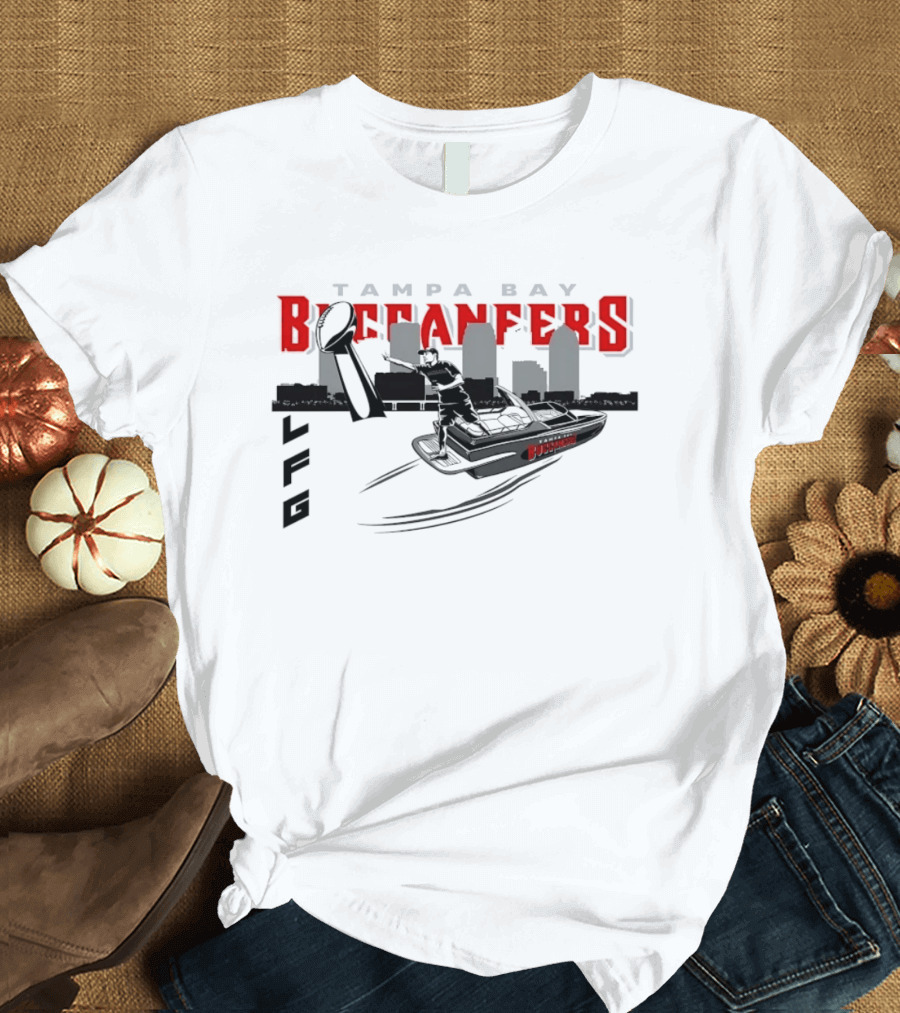 Tampa Bay Buccaneers LFG Boat Parade Championship Celebration T-Shirt