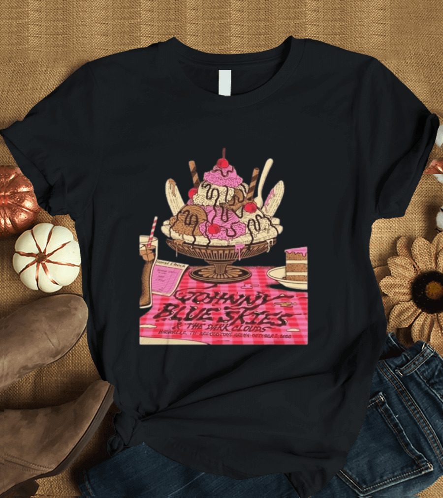 Johnny Blue Skies & The Dark Clouds Nashville Bridgestone Arena Event October 2 2026 T-Shirt