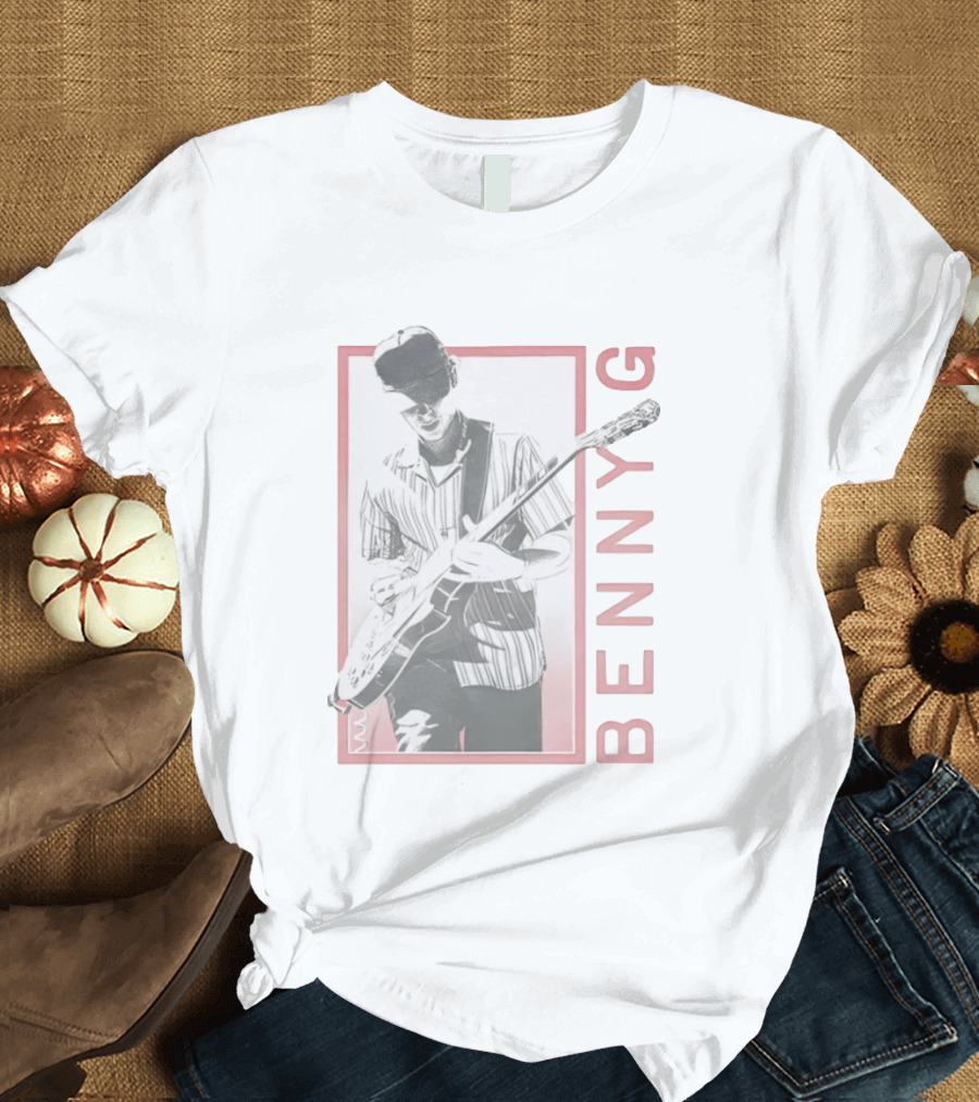 Benny G Guitarist Musician Player T-Shirt