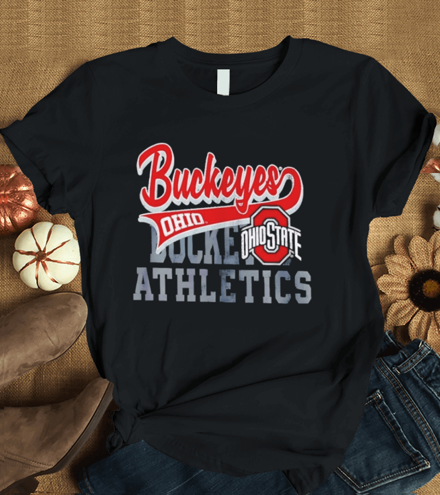 Ohio State Buckeyes Athletics Distressed Ohio Buckeyes T-Shirt