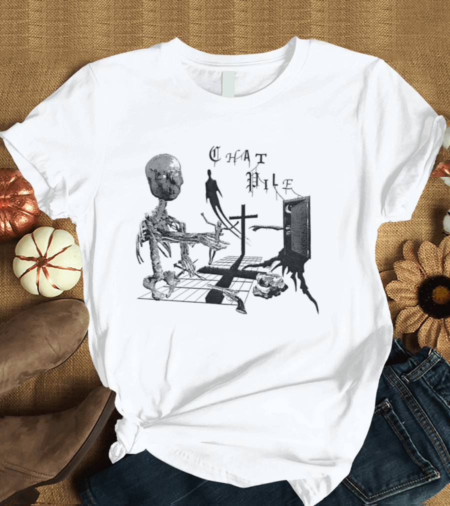 Chat Pile Band Noise Rock Sludge Metal Abstract T-Shirt