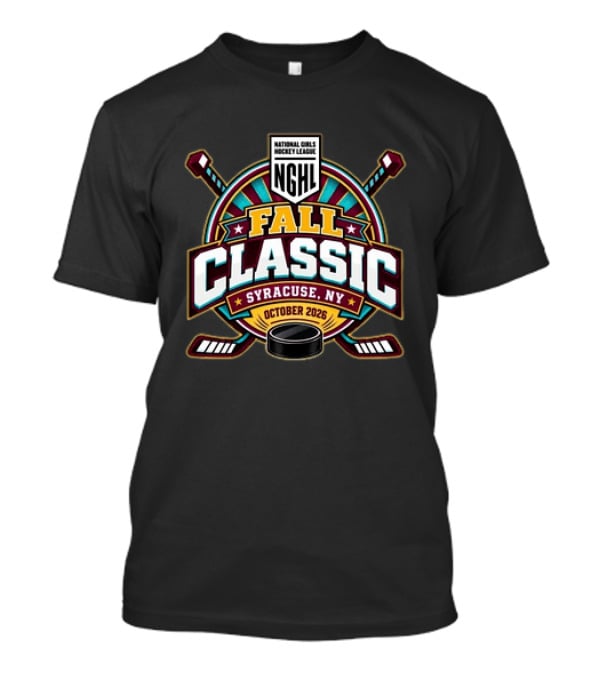 National Girls Hockey League Fall Classic Syracuse NY October 2026 T-Shirt