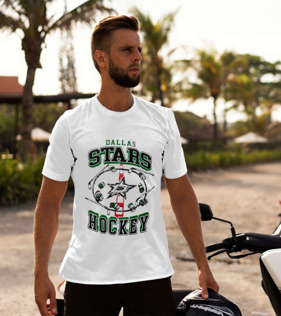 Dallas Stars Hockey Distressed NHL T-Shirt