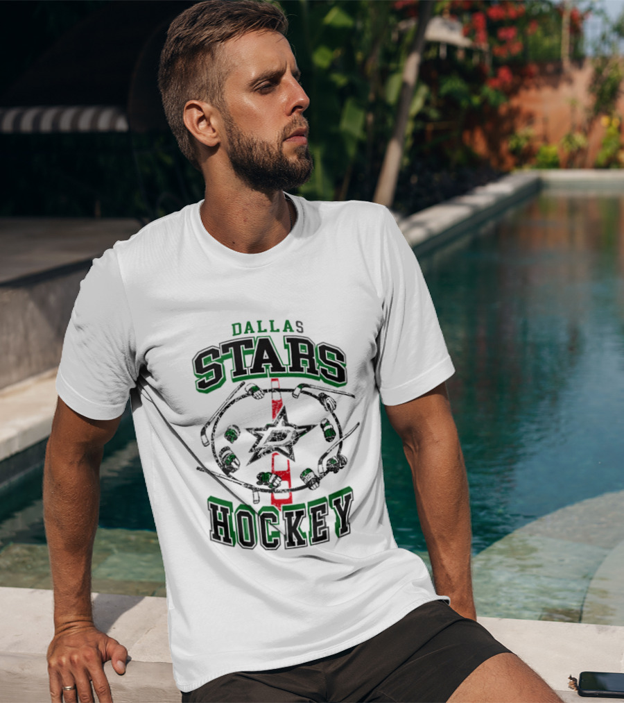 Dallas Stars Hockey Distressed NHL T-Shirt