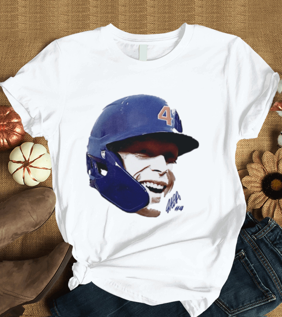 Pete Crow Armstrong Chicago Cubs Big Head Number 40 Baseball T-Shirt