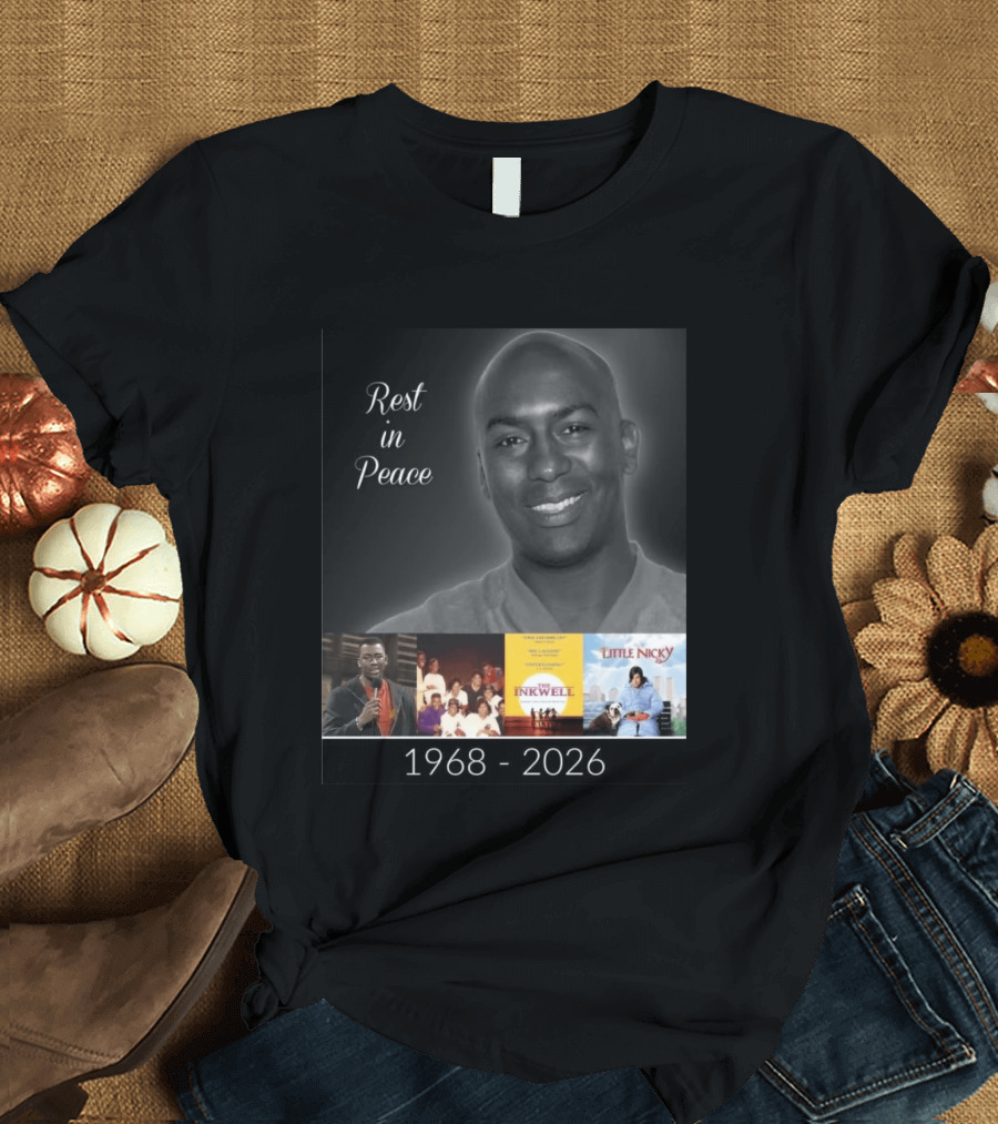 Rest In Peace Reggie McFadden 1968 2026 In Living Color Def Comedy Jam Little Nicky The Inkwell T-Shirt