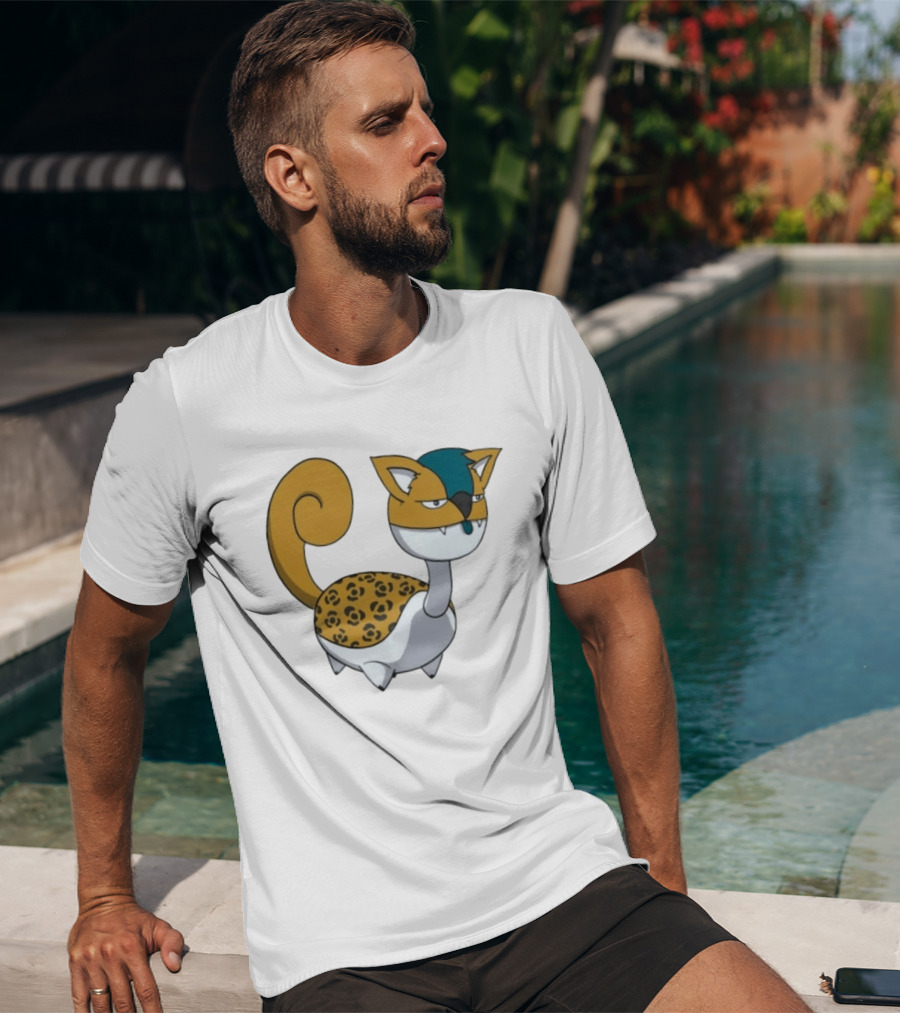 Jacksonville Jaguars Pokemon Fusion Cartoon T-Shirt