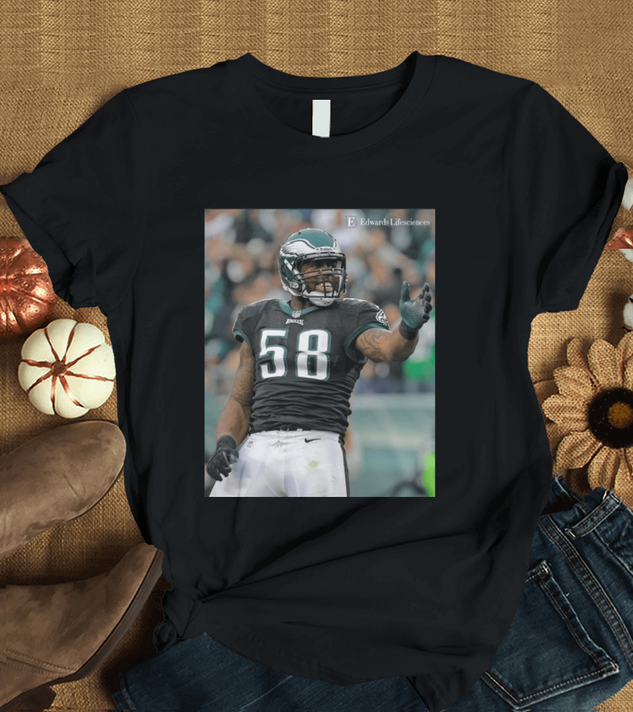 Philadelphia Eagles Legend Trent Cole Happy Birthday Celebration T-Shirt