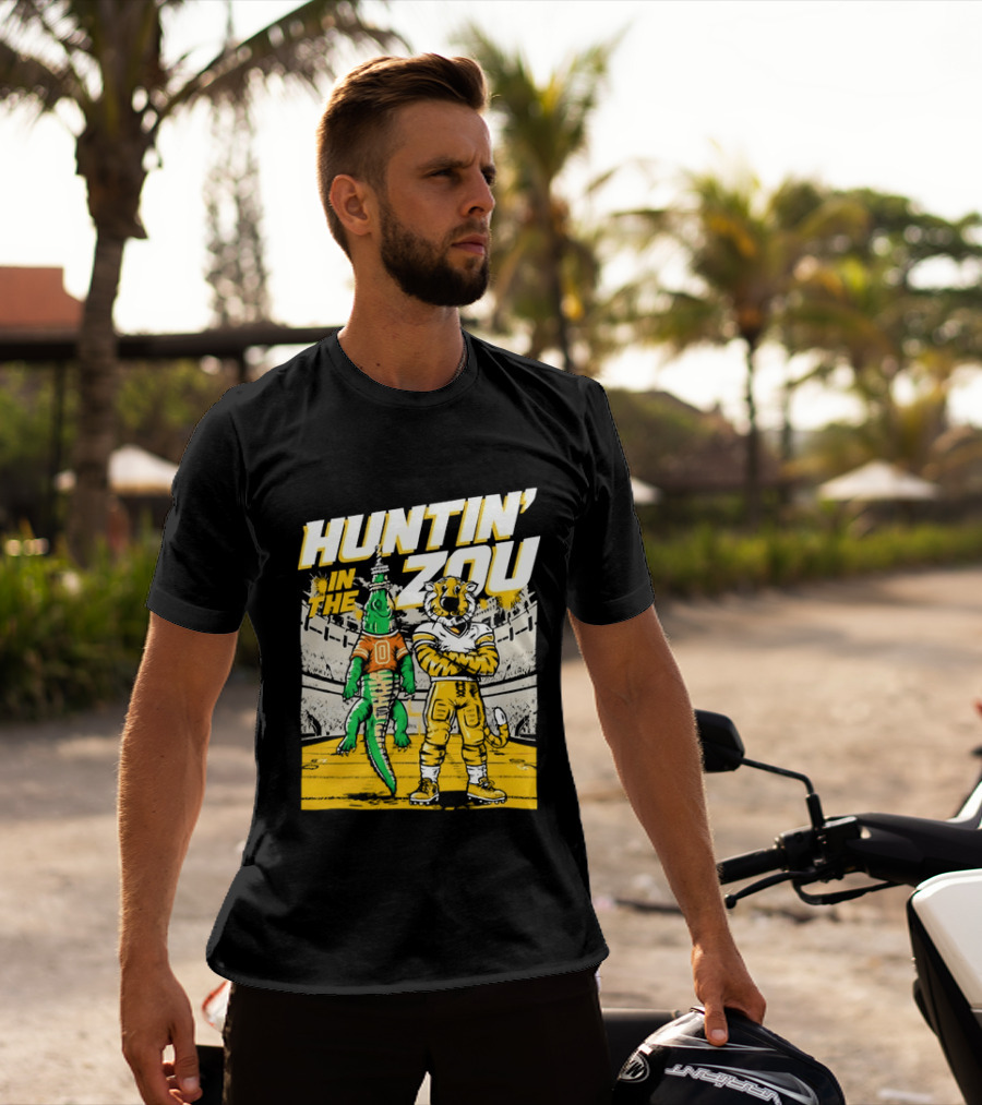 Huntin' In The Zou Missouri Tigers Stadium Rivalry T-Shirt