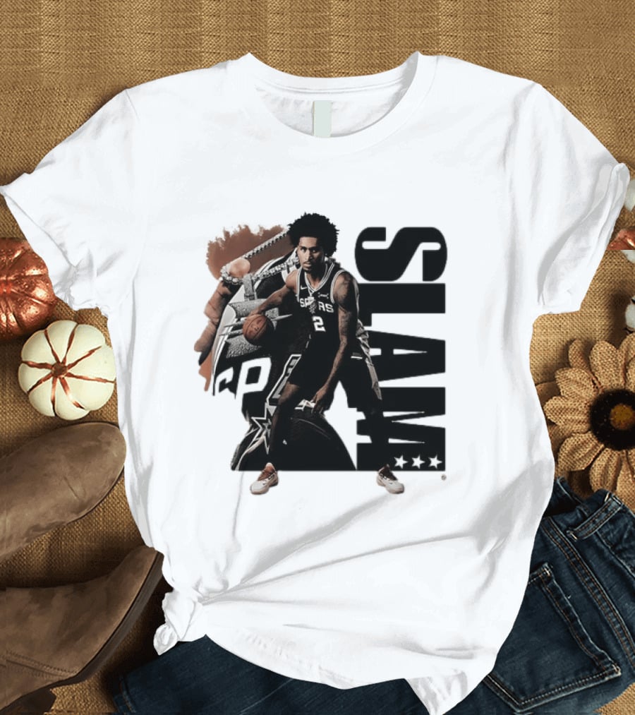 Dylan Harper 2 San Antonio Spurs SLAM 264 NBA Basketball T-Shirt