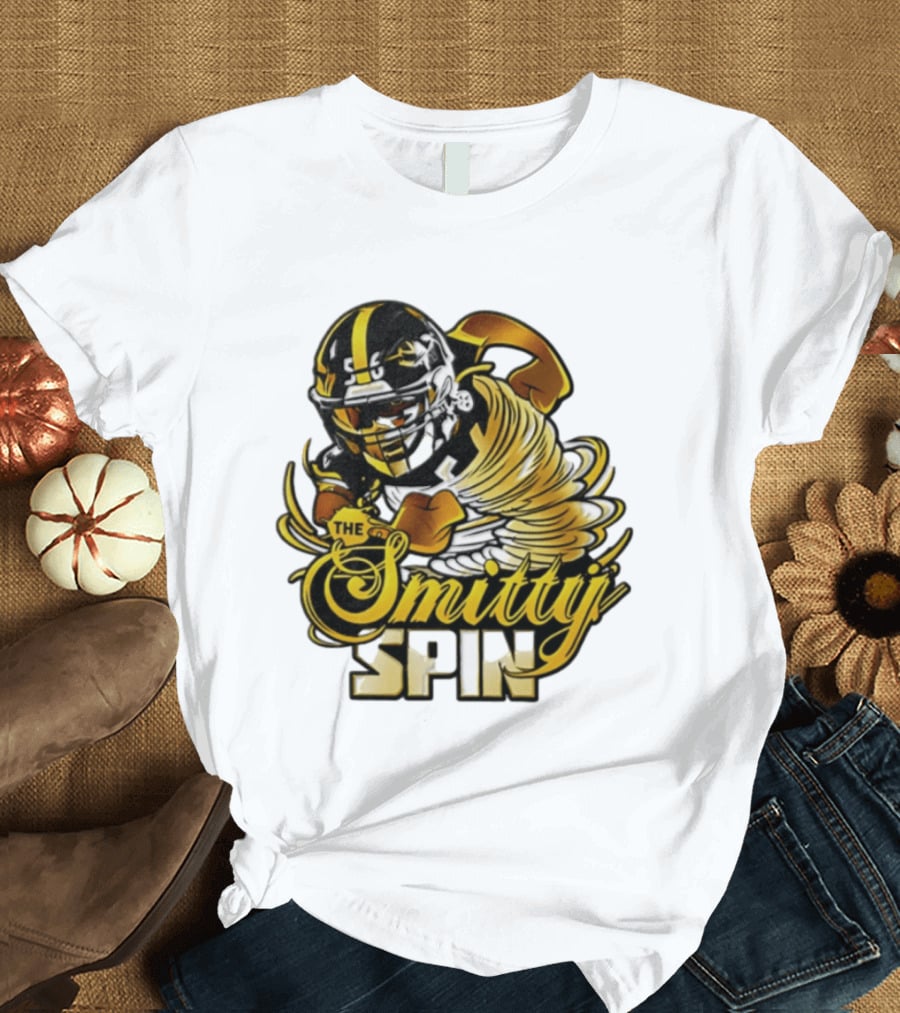 Smittyj Spin Alex Highsmith Pittsburgh Steelers Football T-Shirt