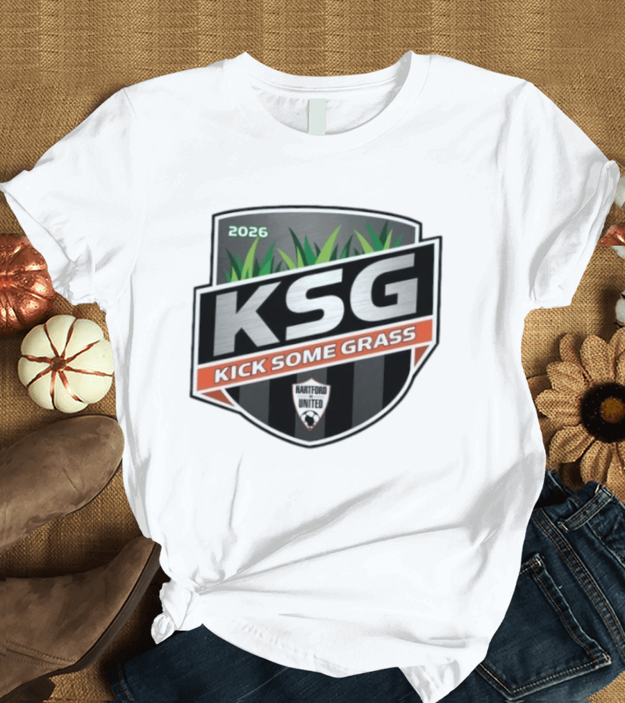 Hartford United KSG Kick Some Grass 2026 Soccer T-Shirt