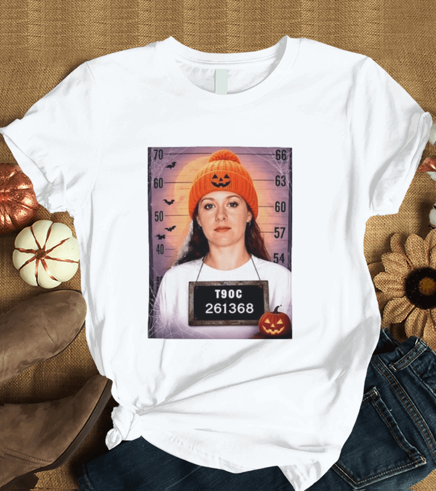 T90C Halloween Shot Pumpkin Hat 261368 T-Shirt