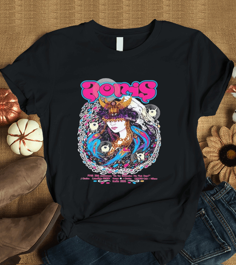 Boris Pink 20th Anniversary Do You Remember The Pink Days Tour 2026 Music Concert T-Shirt