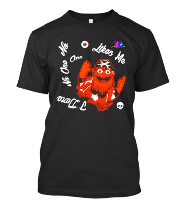 Gritty Philadelphia Flyers No One Likes Me 2026 T-Shirt