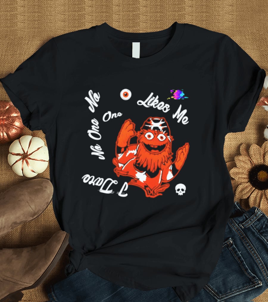 Gritty Philadelphia Flyers No One Likes Me 2026 T-Shirt