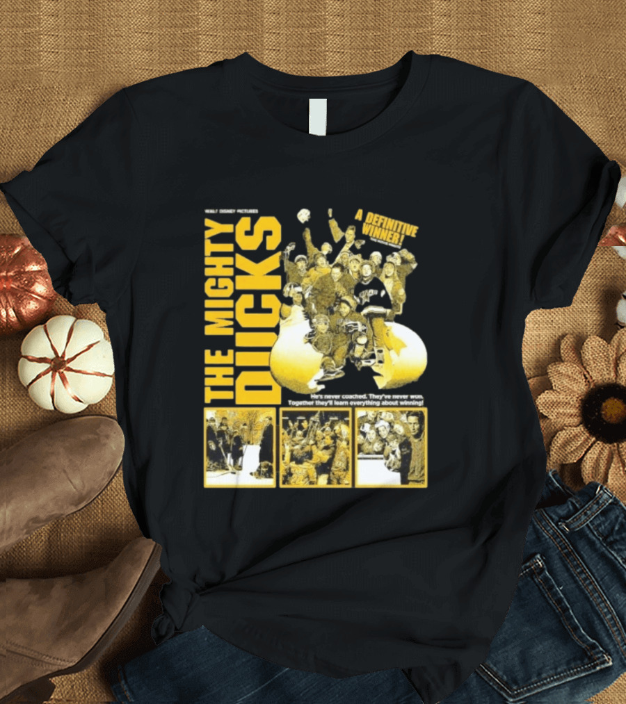 Walt Disney Pictures The Mighty Ducks Movie A Definitive Winner T-Shirt