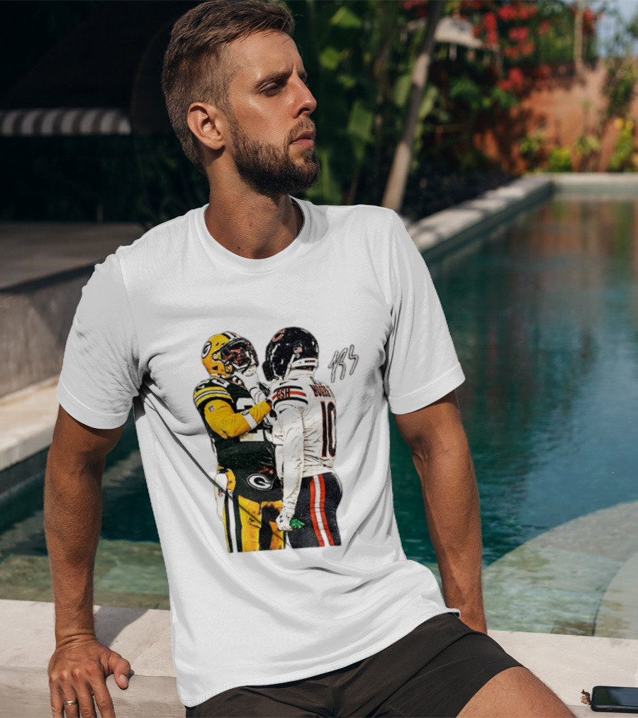 Luther Burden III Packers Bears Football Rivalry T-Shirt
