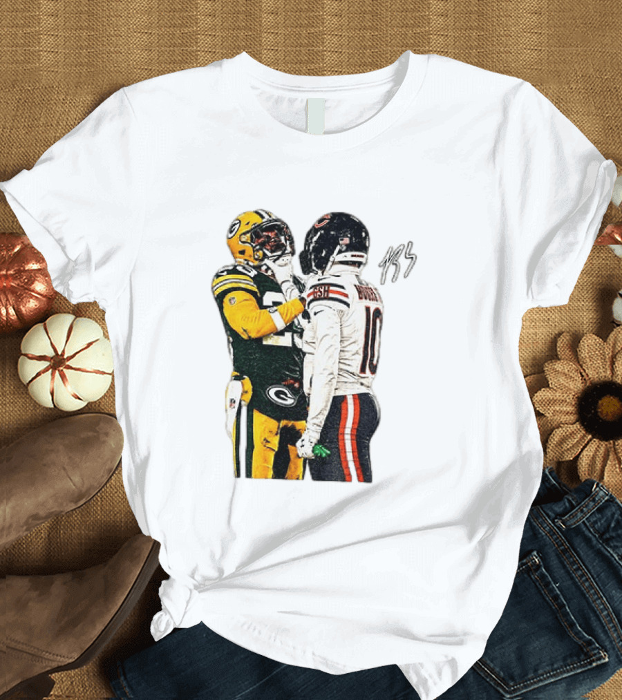 Luther Burden III Packers Bears Football Rivalry T-Shirt