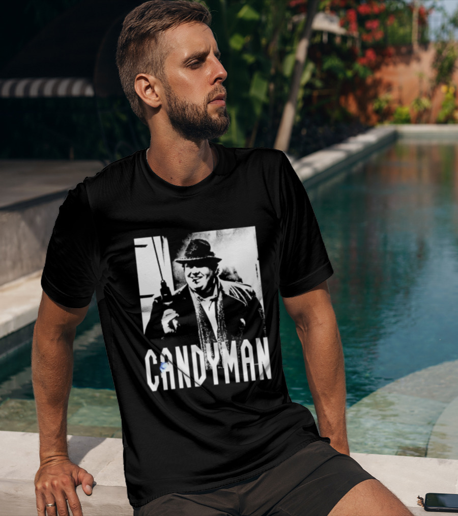John Candy Candyman Bootleg Comedy Candyman T-Shirt