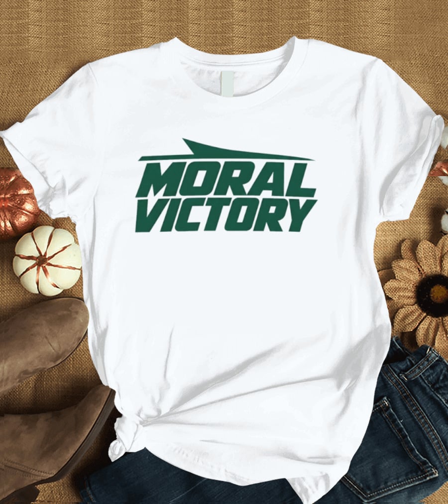 Moral Victory Motivational Inspirational T-Shirt