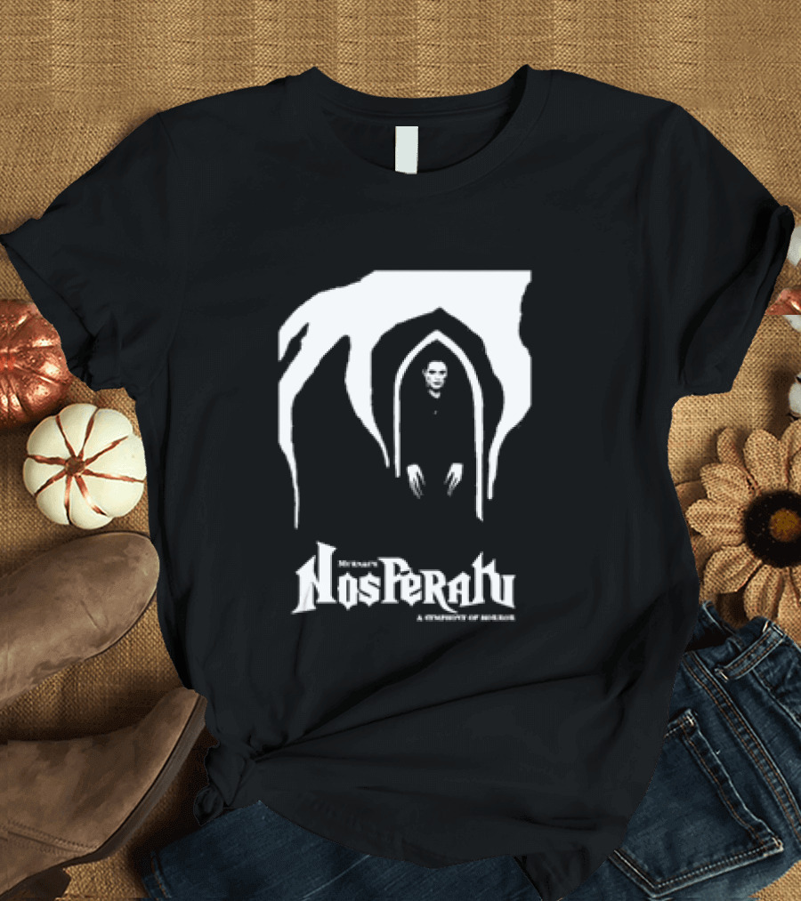Nosferatu A Symphony Of Horror Murnau Classic Horror Film Archway T-Shirt