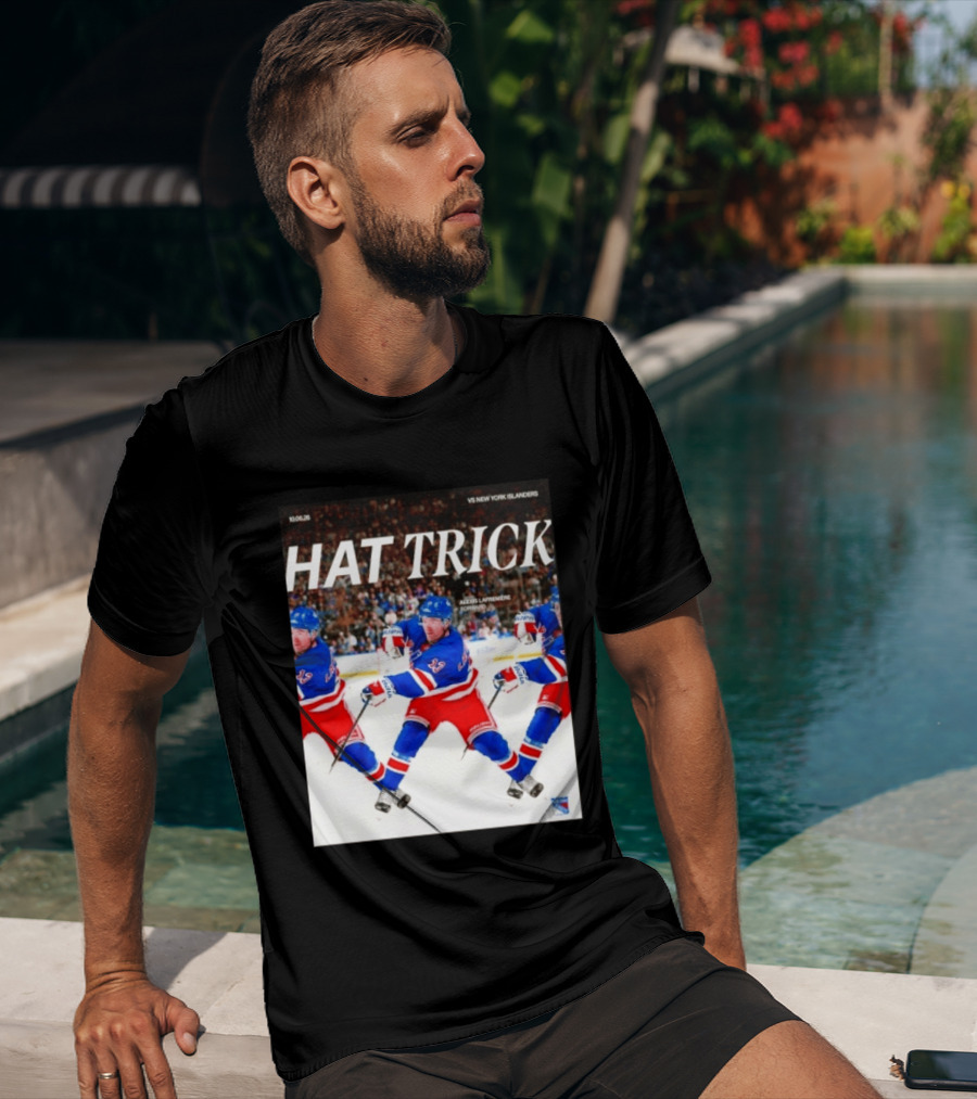 Alexis Lafrenière Hat Trick NY Rangers Vs New York Islanders 10.06.23 Forward T-Shirt