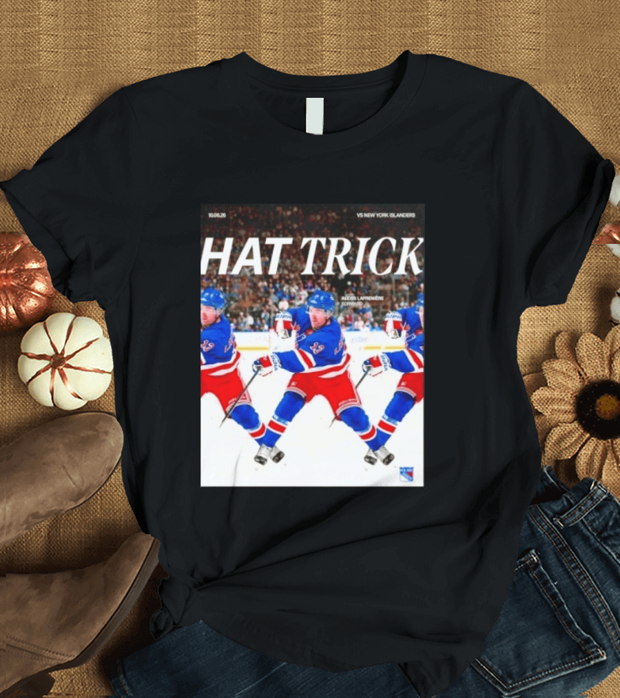 Alexis Lafrenière Hat Trick NY Rangers Vs New York Islanders 10.06.23 Forward T-Shirt