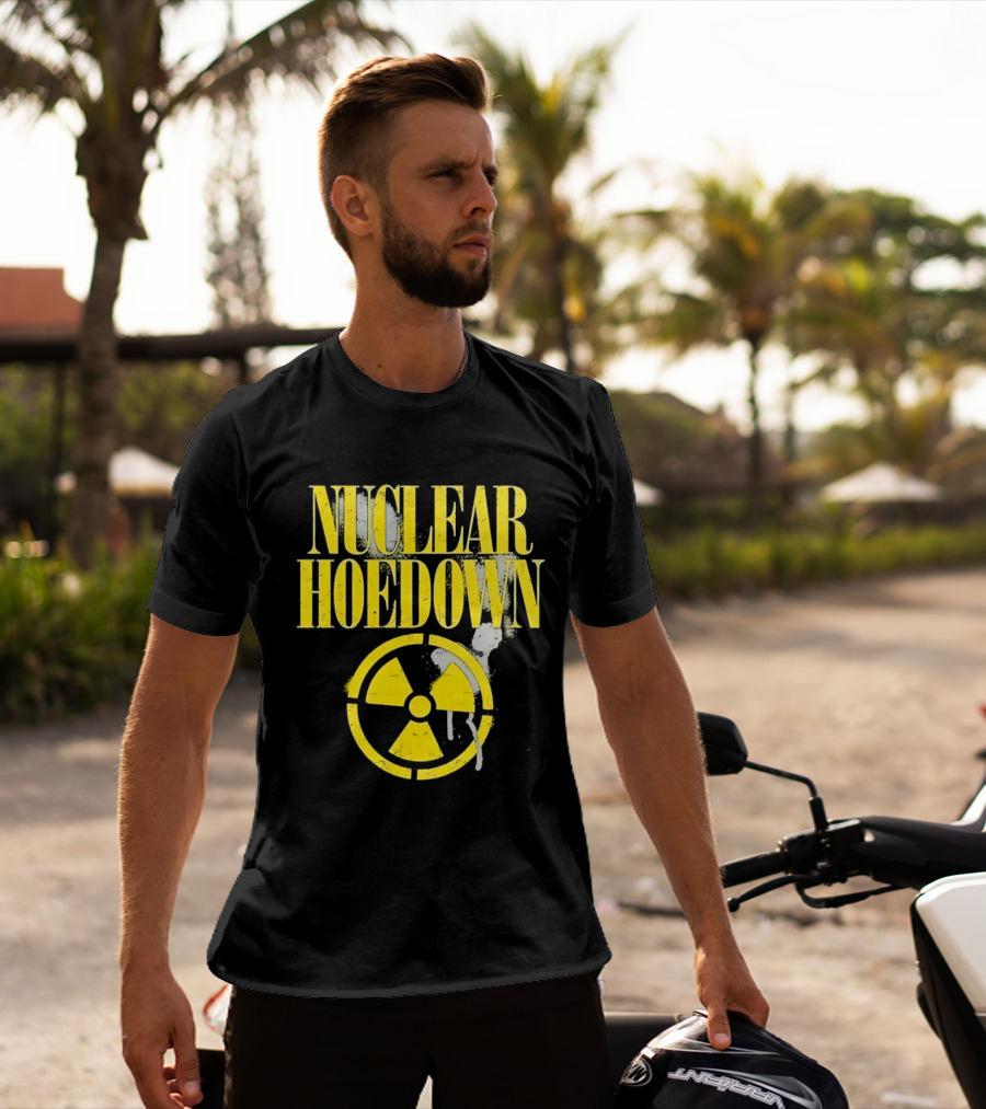 Nuclear Hoedown Distressed Radioactive T-Shirt