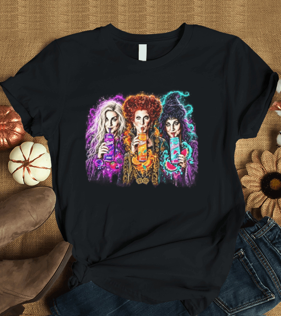 Sarah Jessica Parker Bette Midler Kathy Najimy Drinking Alani Cosmic Stardust Mimosa Watermelon Wave T-Shirt