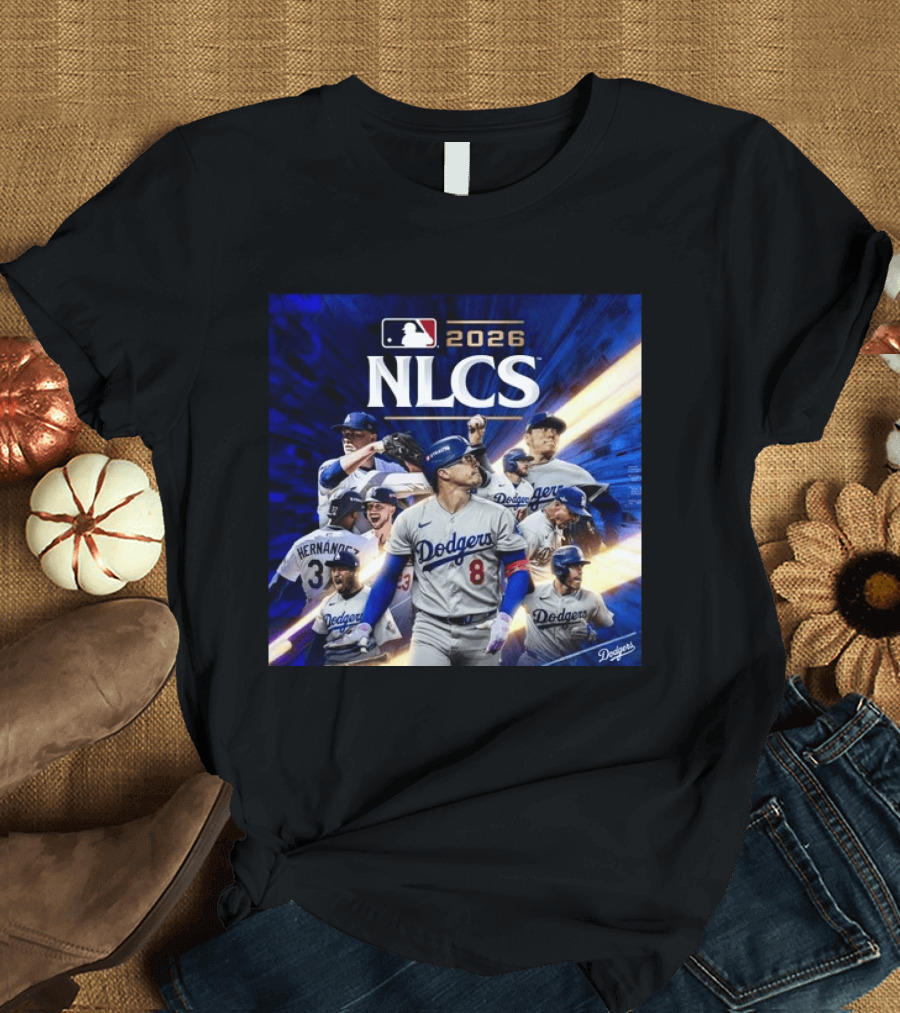MLB Los Angeles Dodgers 2026 NLCS Bound Celebration T-Shirt