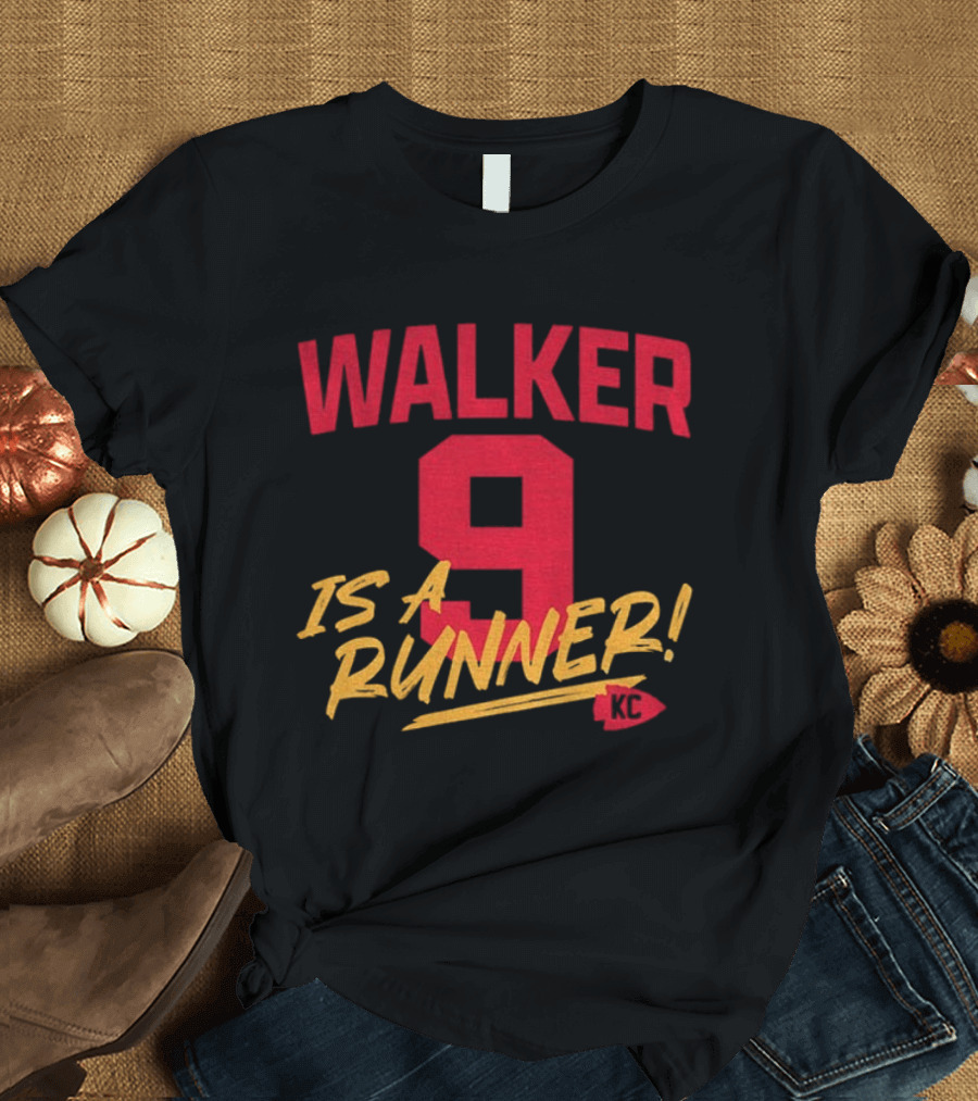 Kenneth Walker 9 KC Chiefs Walker Is A Runner T-Shirt