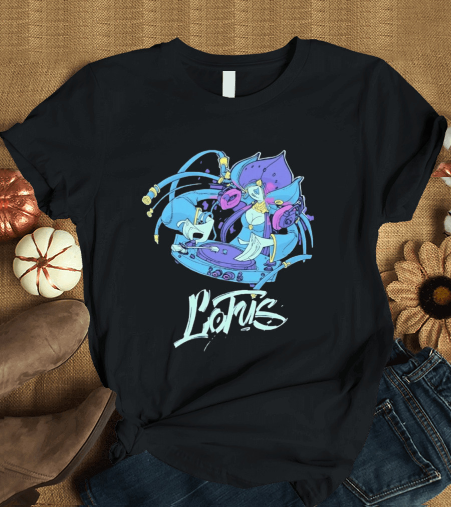 Lotus DJ Warframe Sci Fi Gaming T-Shirt