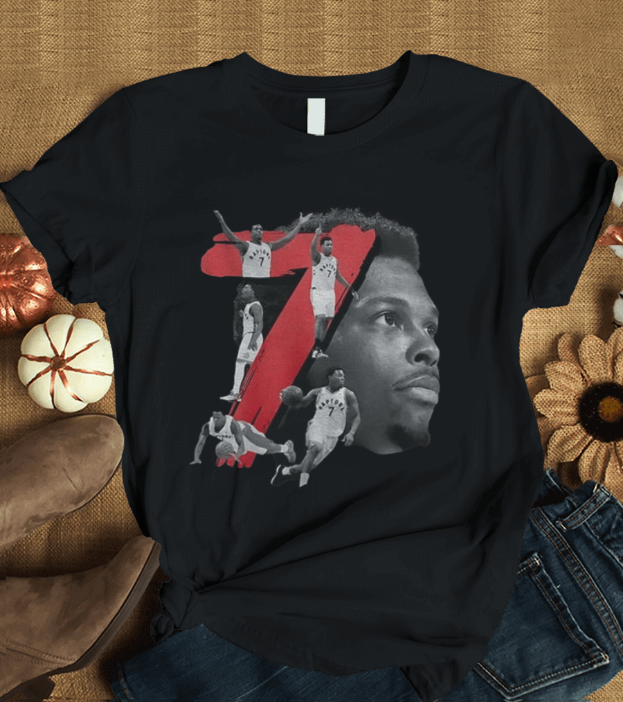 Kyle Lowry Toronto Raptors 7 Greatest Raptor Of All Time T-Shirt