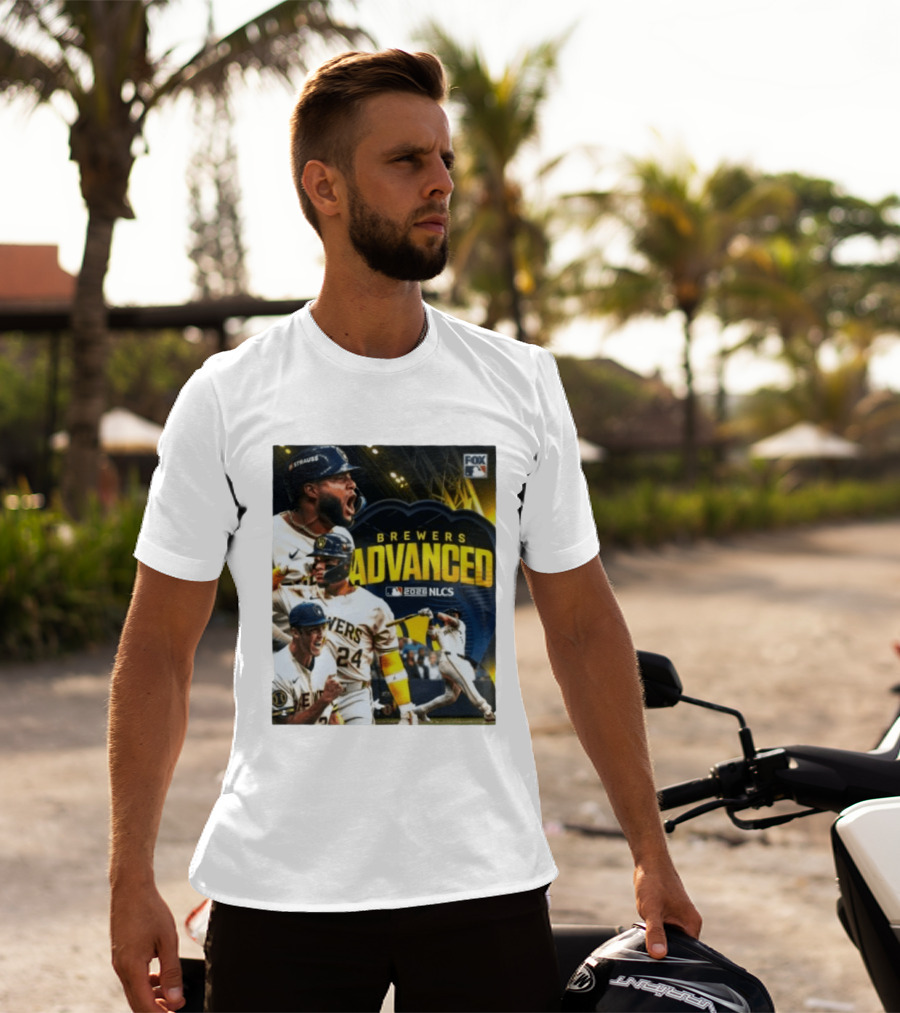 Brewers Advanced 2026 NLCS MLB Fox T-Shirt