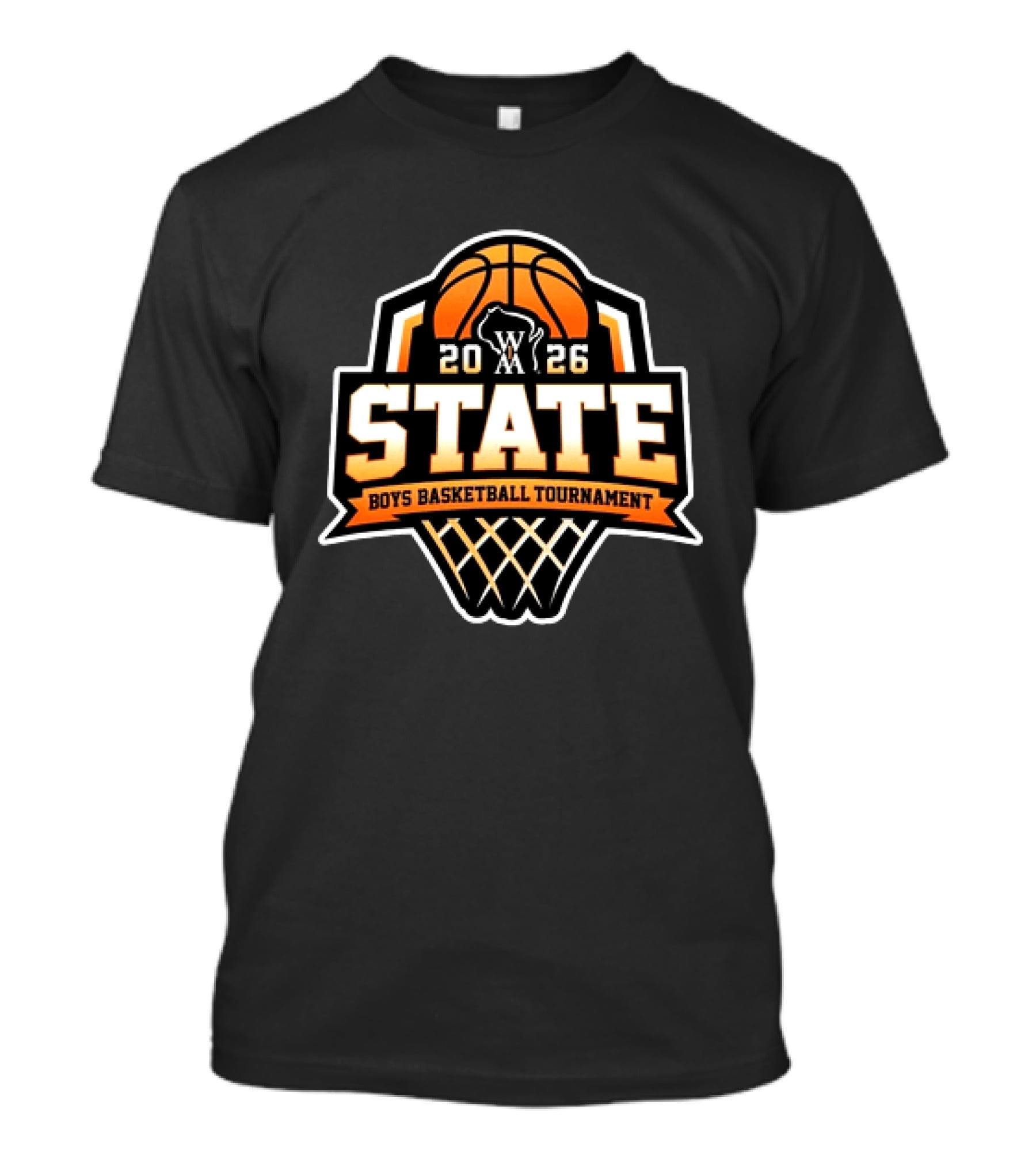 WIAA 2026 State Boys Basketball Tournament T-Shirt