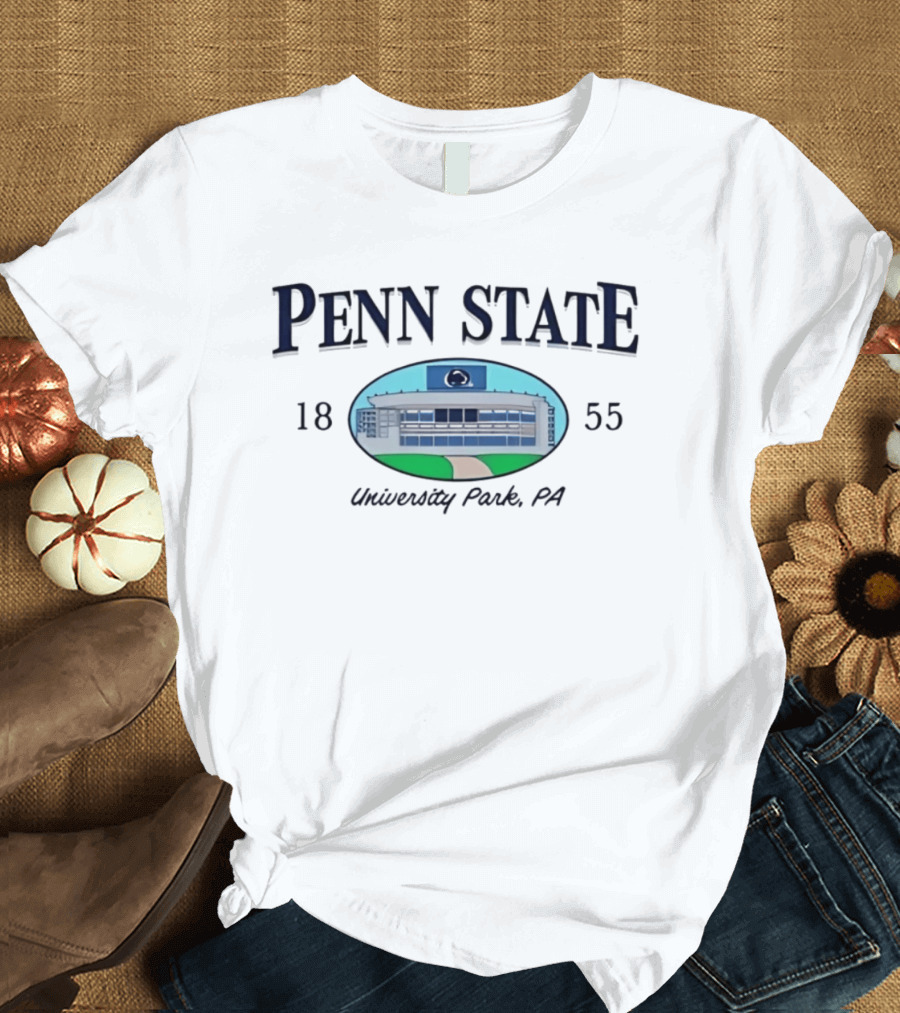 Penn State Nittany Lions 1855 Beaver Stadium University Park PA T-Shirt