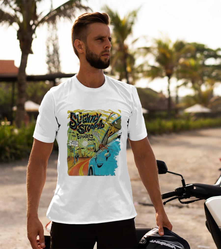 Slightly Stoopid The Elovaters Denm Road Trippin 2026 Vina Robles Amphitheatre T-Shirt