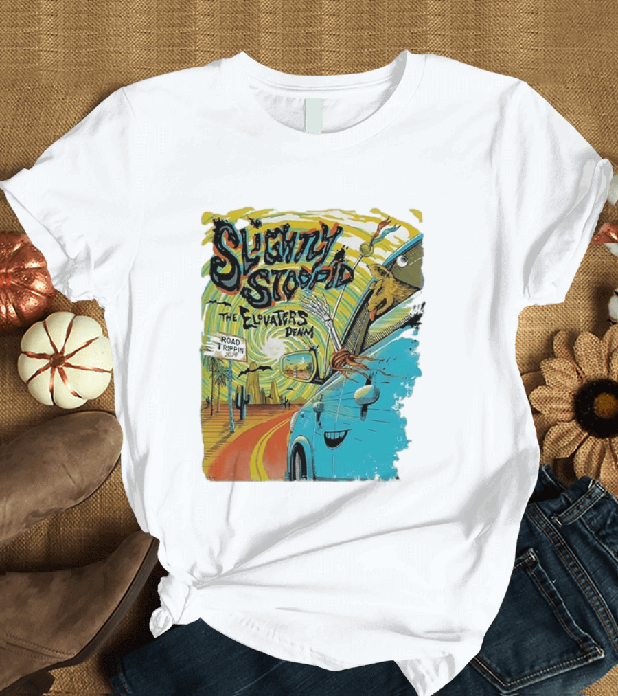 Slightly Stoopid The Elovaters Denm Road Trippin 2026 Vina Robles Amphitheatre T-Shirt