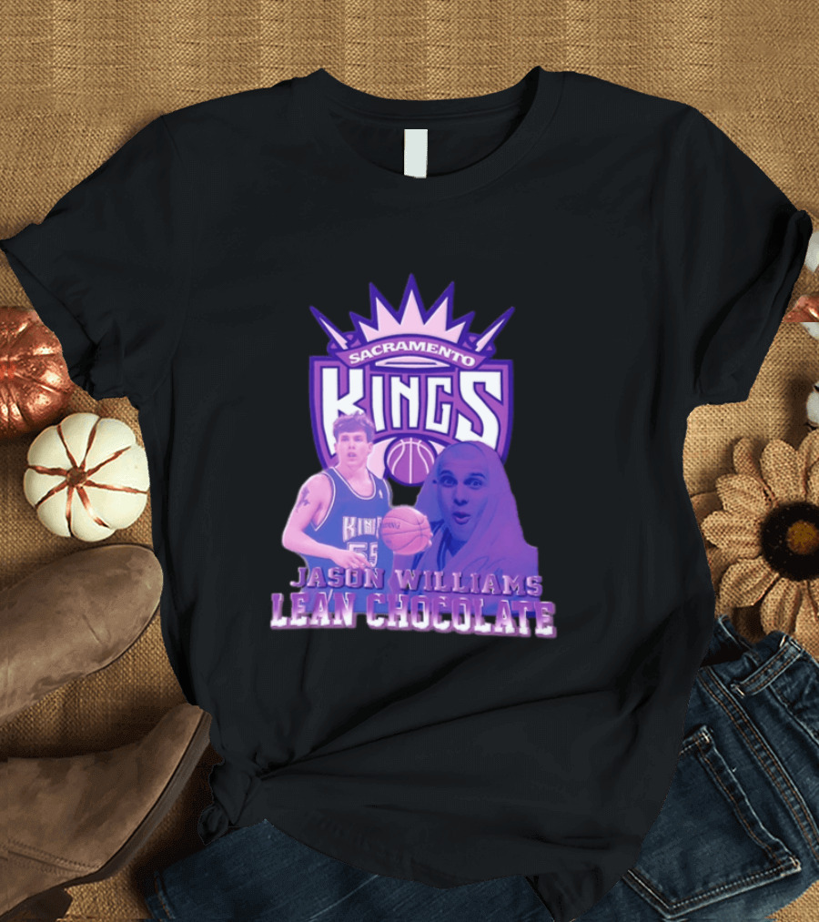 Jason Williams Sacramento Kings NBA Lean Chocolate T-Shirt