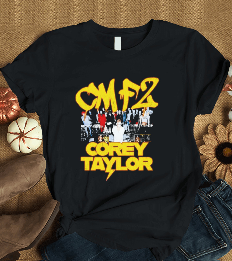 CMF2 Corey Taylor Slipknot Creep Show Rock Music T-Shirt