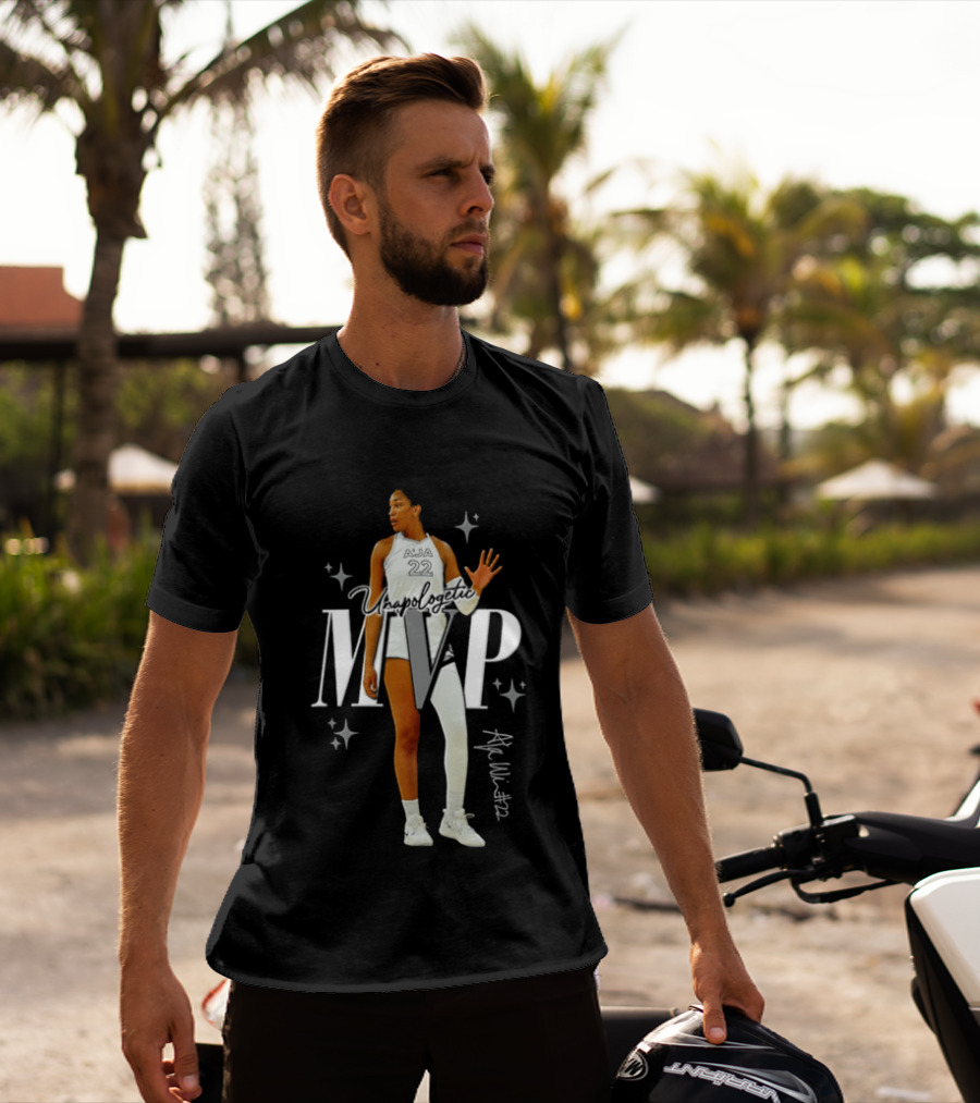 Unapologetic MVP Aja Wilson Las Vegas Aces WNBA T-Shirt