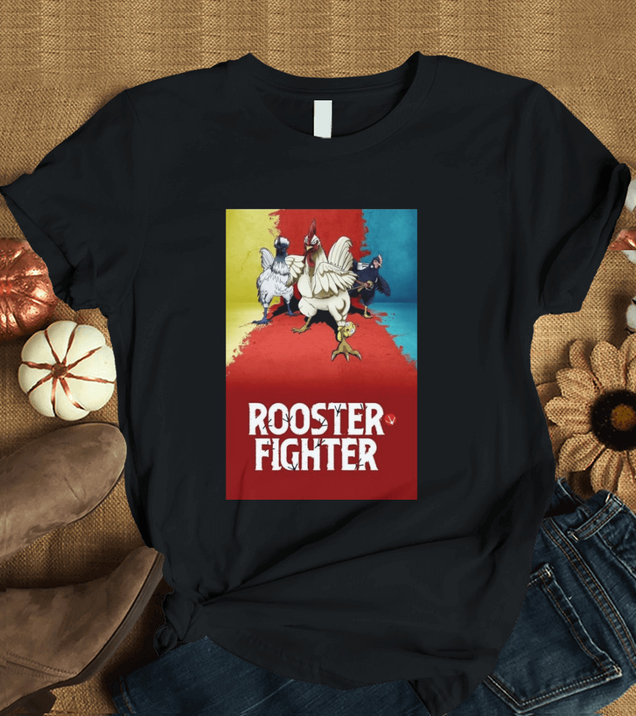 Keiji Rooster Fighter Manga Anime Adventures T-Shirt