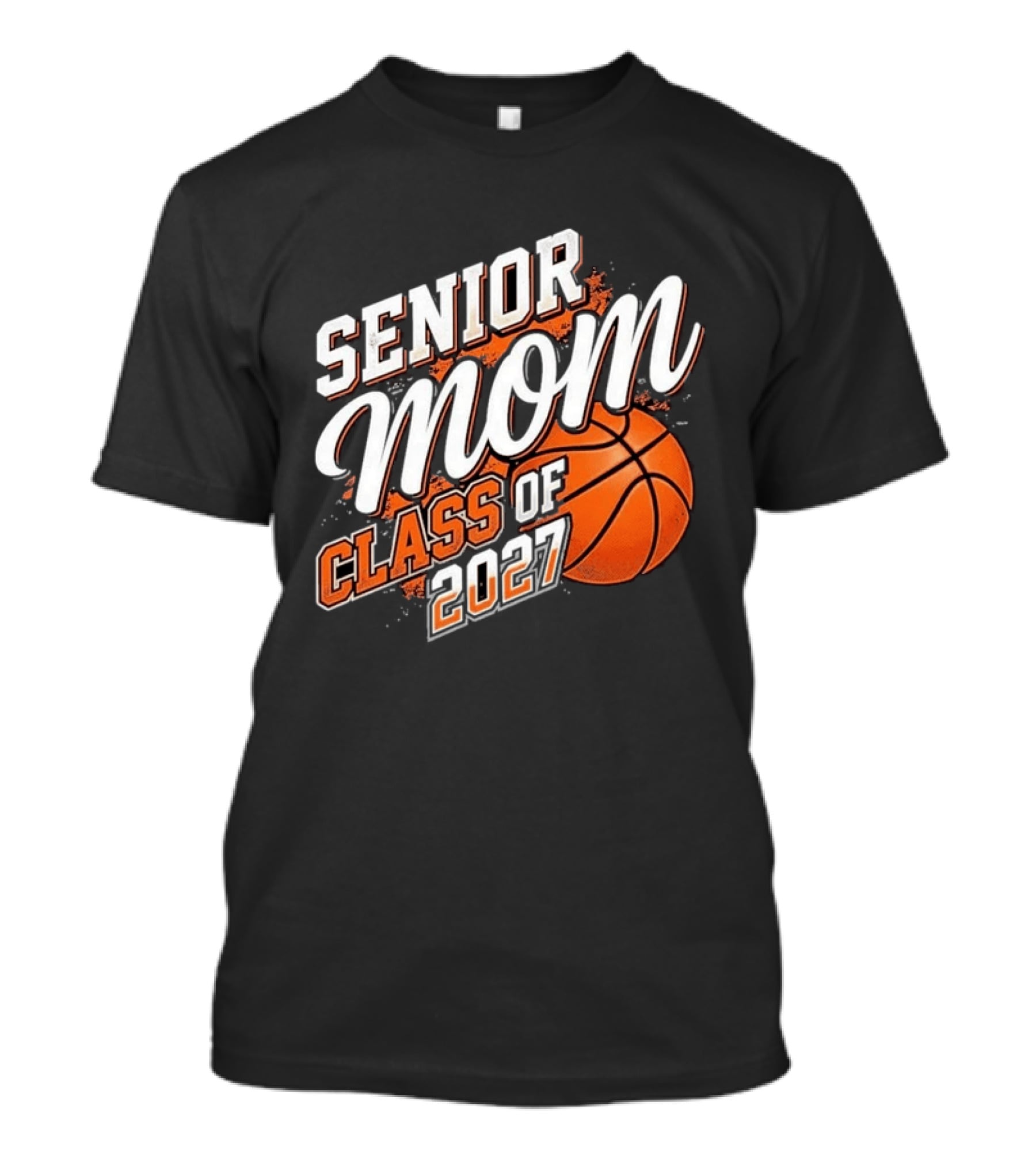 Senior Mom Basketball Class Of 2027 T-Shirt