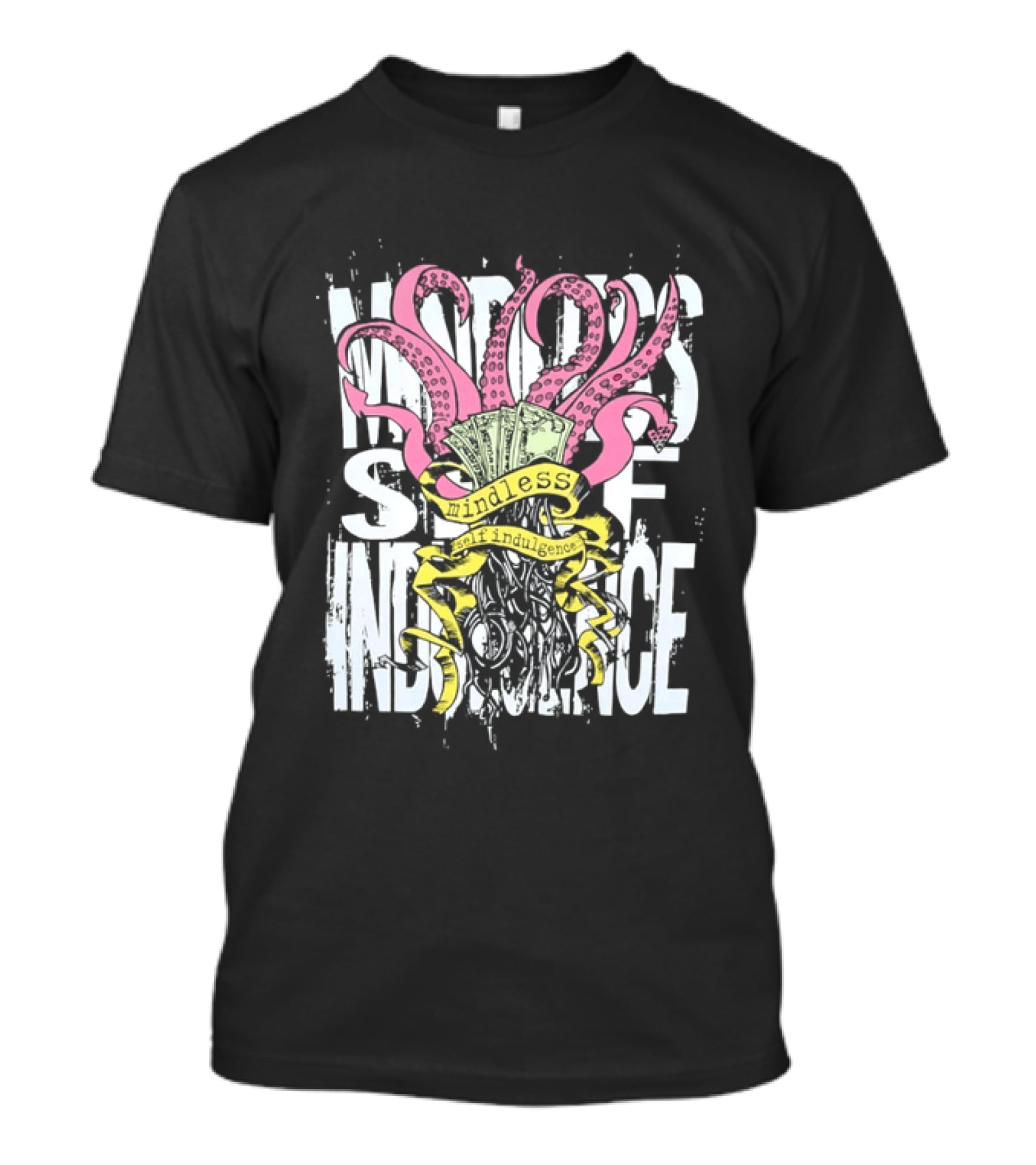Mindless Self Indulgence Octopus Cash Tentacles T-Shirt