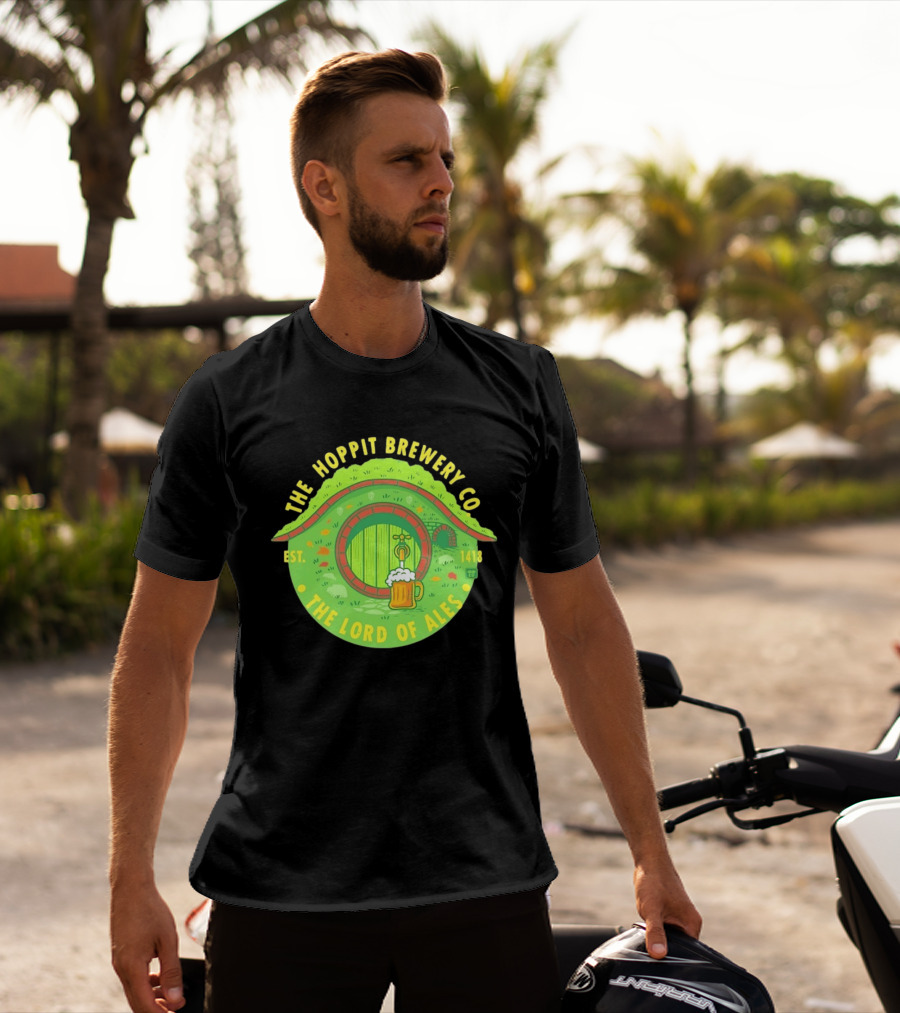 The Hoppit Brewery Co The Lord Of Ales Est 1418 T-Shirt