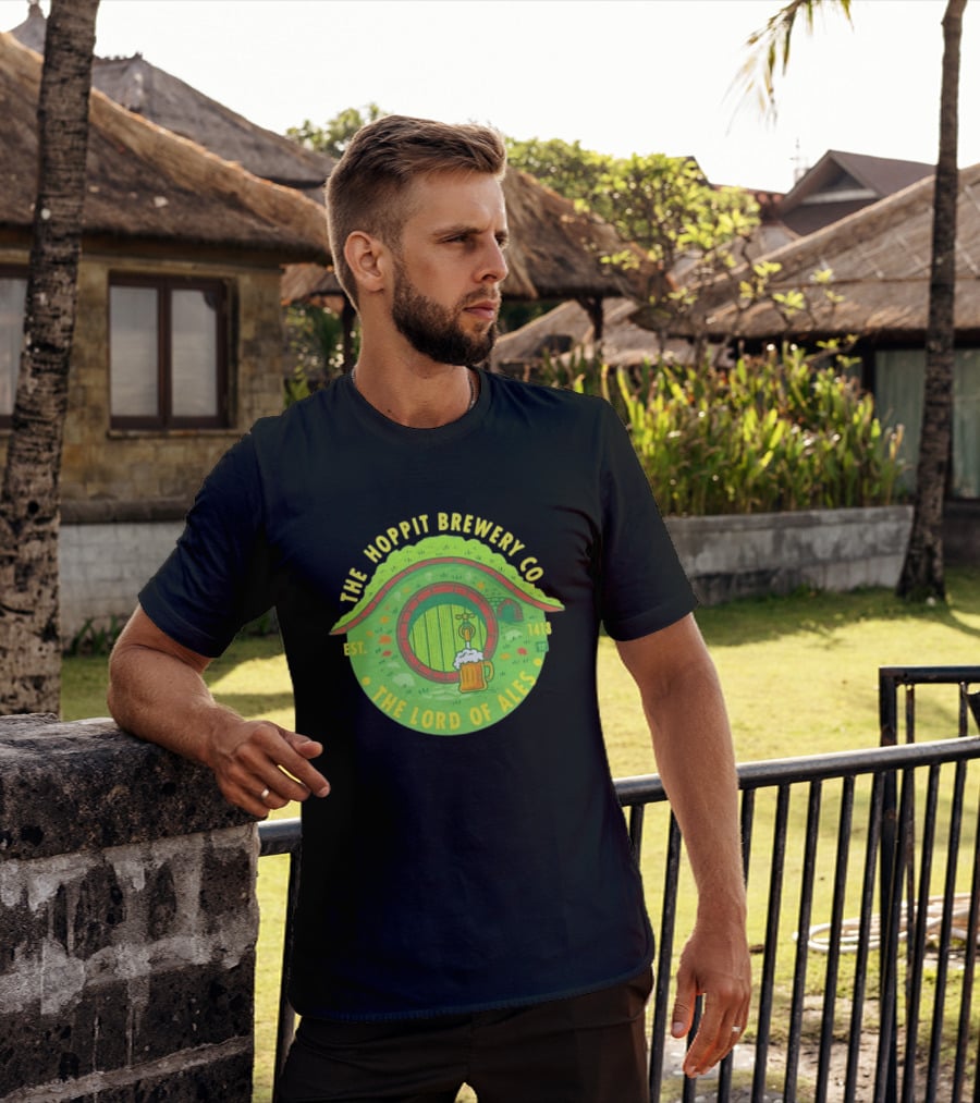 The Hoppit Brewery Co The Lord Of Ales Est 1418 T-Shirt