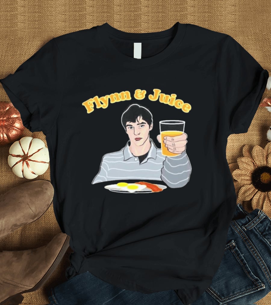 Flynn & Juice Walter White Jr Breaking Bad Breakfast Scene T-Shirt